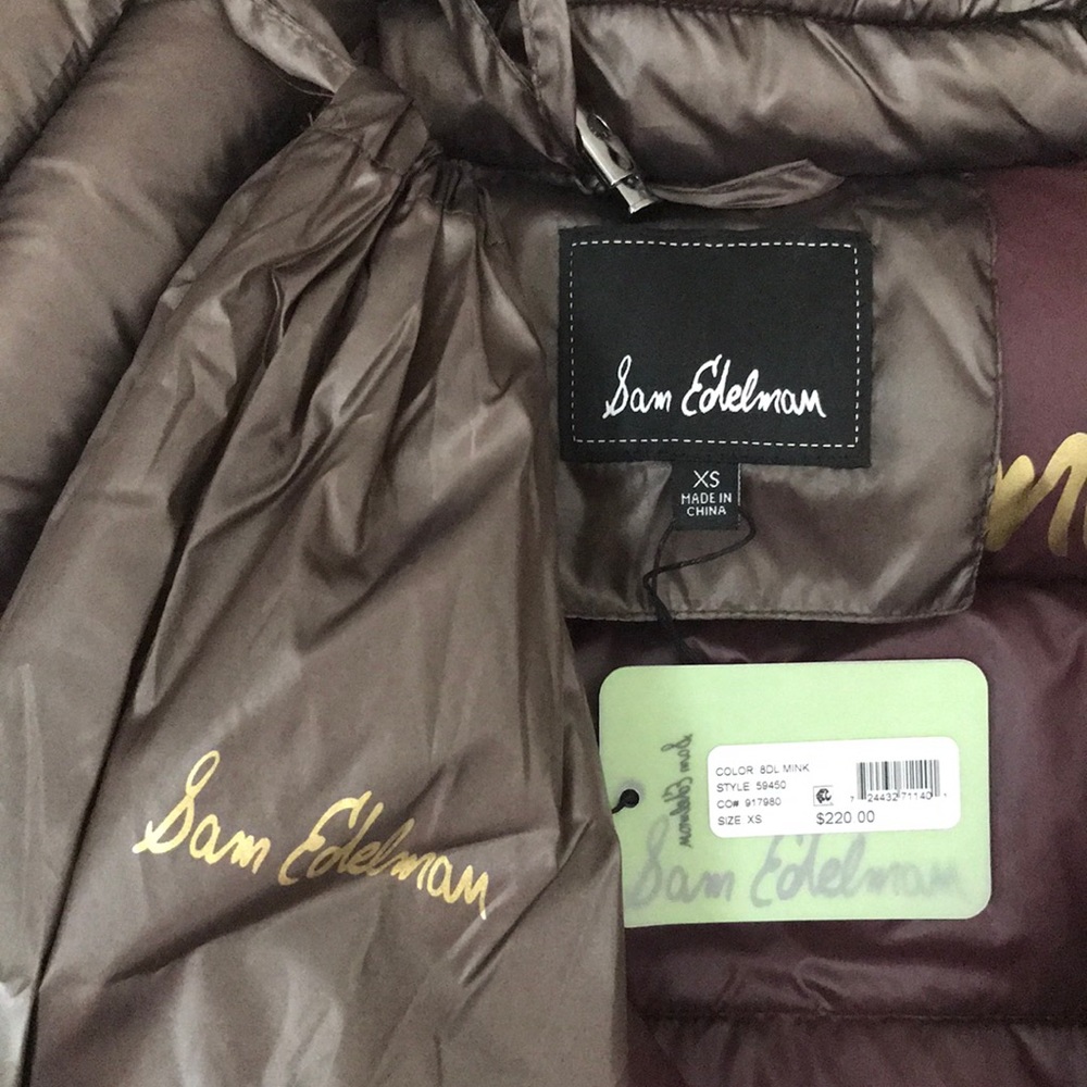 Sam Edelman Asymmetrical Puffer Jacket - Picture 8 of 8
